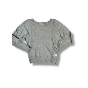 Brochu Walker Women's Long Sleeve Wool Blend Knit Sweater Sz P Beige Thin